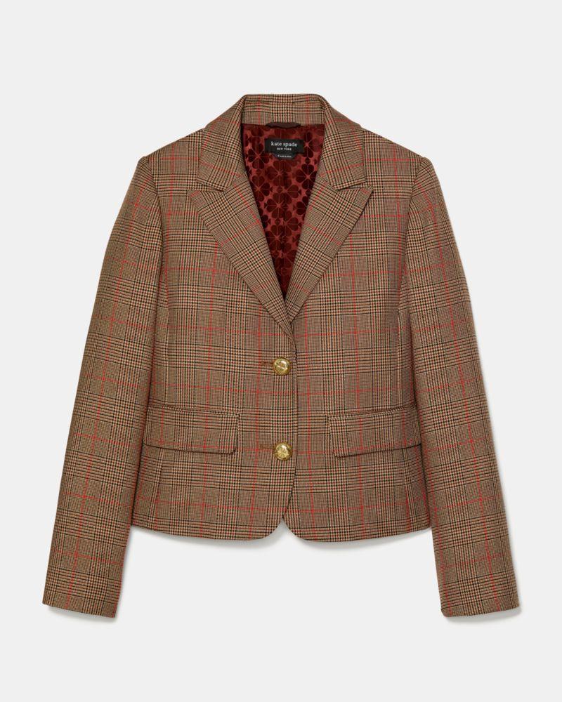 Plaid School Girl Blazer by KATE SPADE NEW YORK