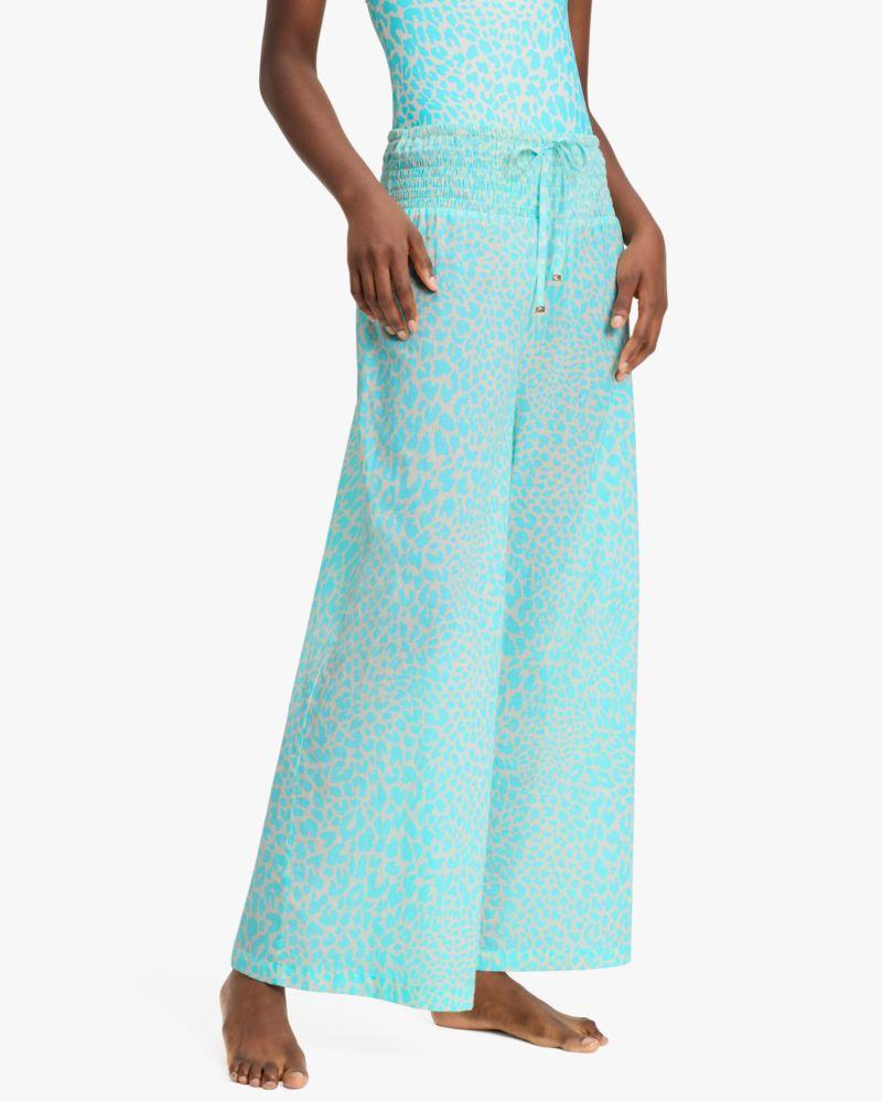 Regal Leopard Cover-up Pants by KATE SPADE NEW YORK