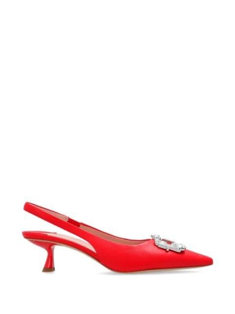 Renata 65mm leather slingback pumps by KATE SPADE NEW YORK