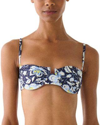 Ruched Bra Bikini Top by KATE SPADE NEW YORK