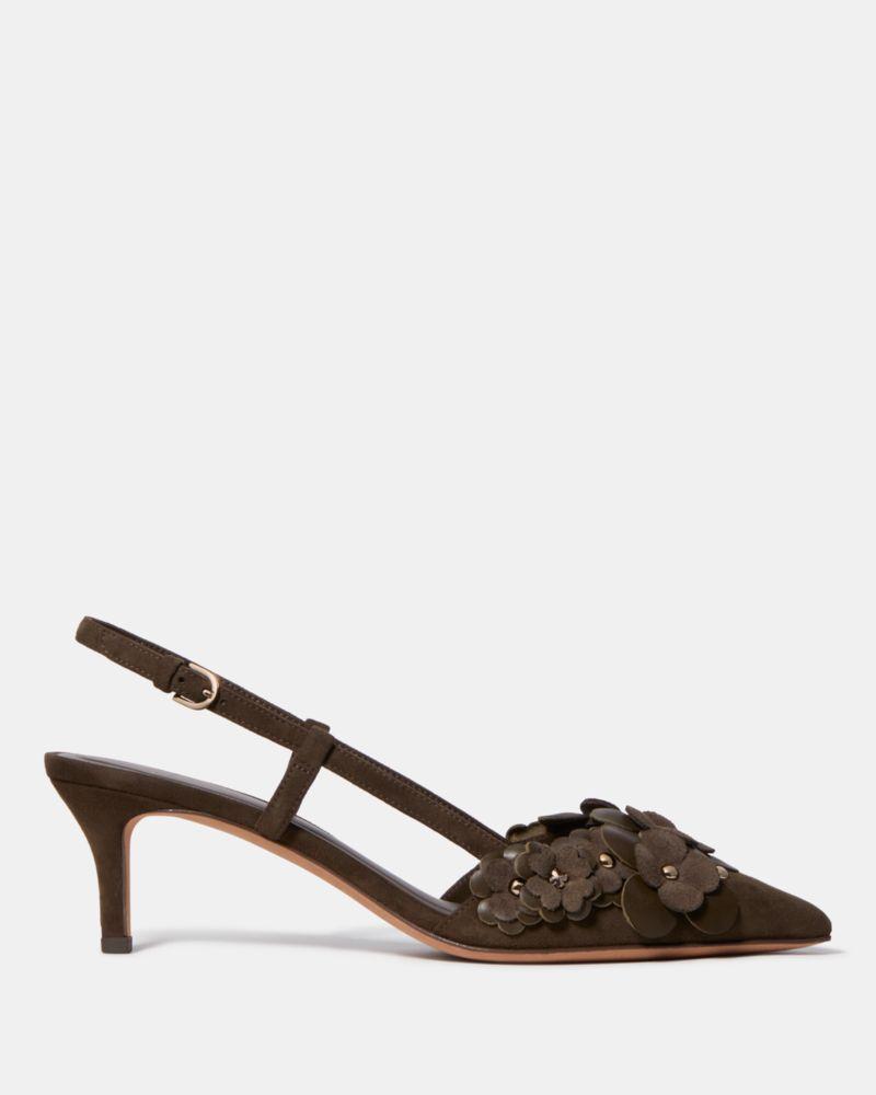 Spade Flower Garden Slingback Pump by KATE SPADE NEW YORK