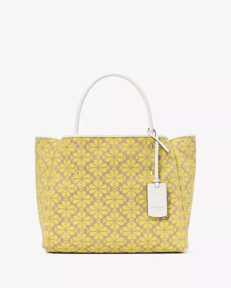 Spade Flower Jacquard Medium Everything Tote by KATE SPADE NEW YORK
