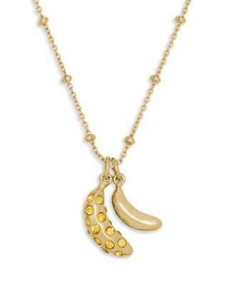 Summer Daze Banana Pendant Necklace by KATE SPADE NEW YORK