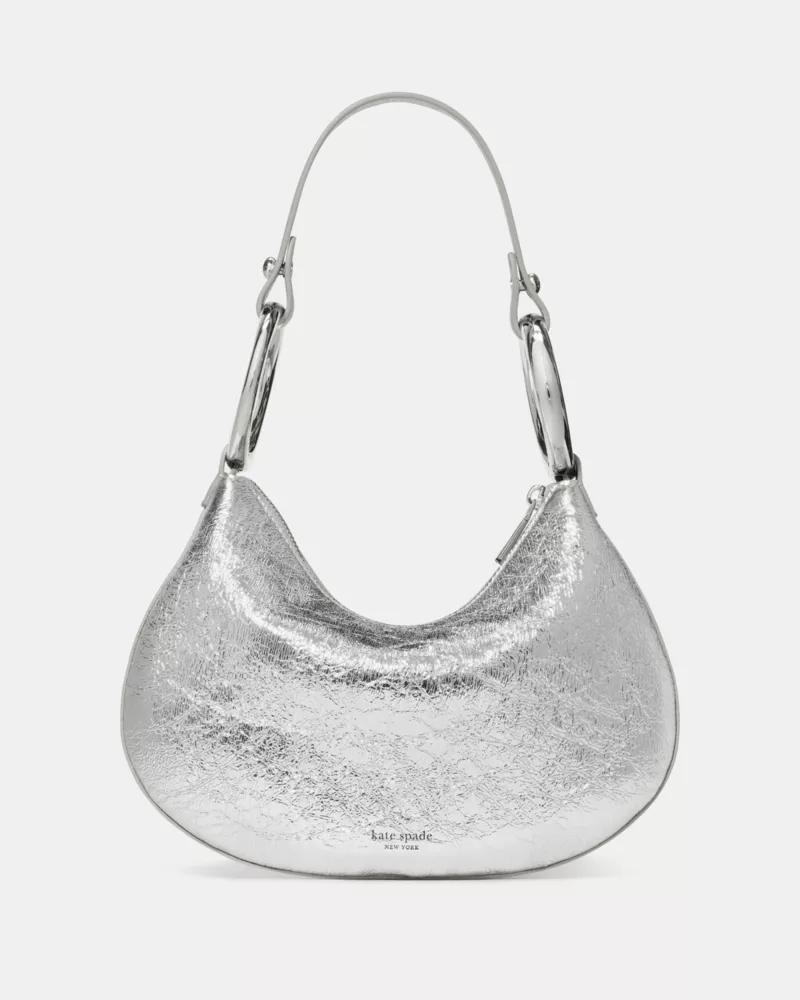 The Crinkle Metallic Bangle Bag by KATE SPADE NEW YORK