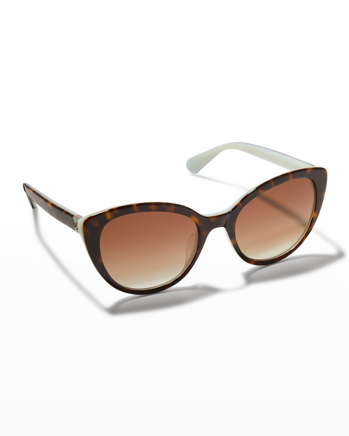 amberlees polarized acetate cat-eye sunglasses by KATE SPADE NEW YORK