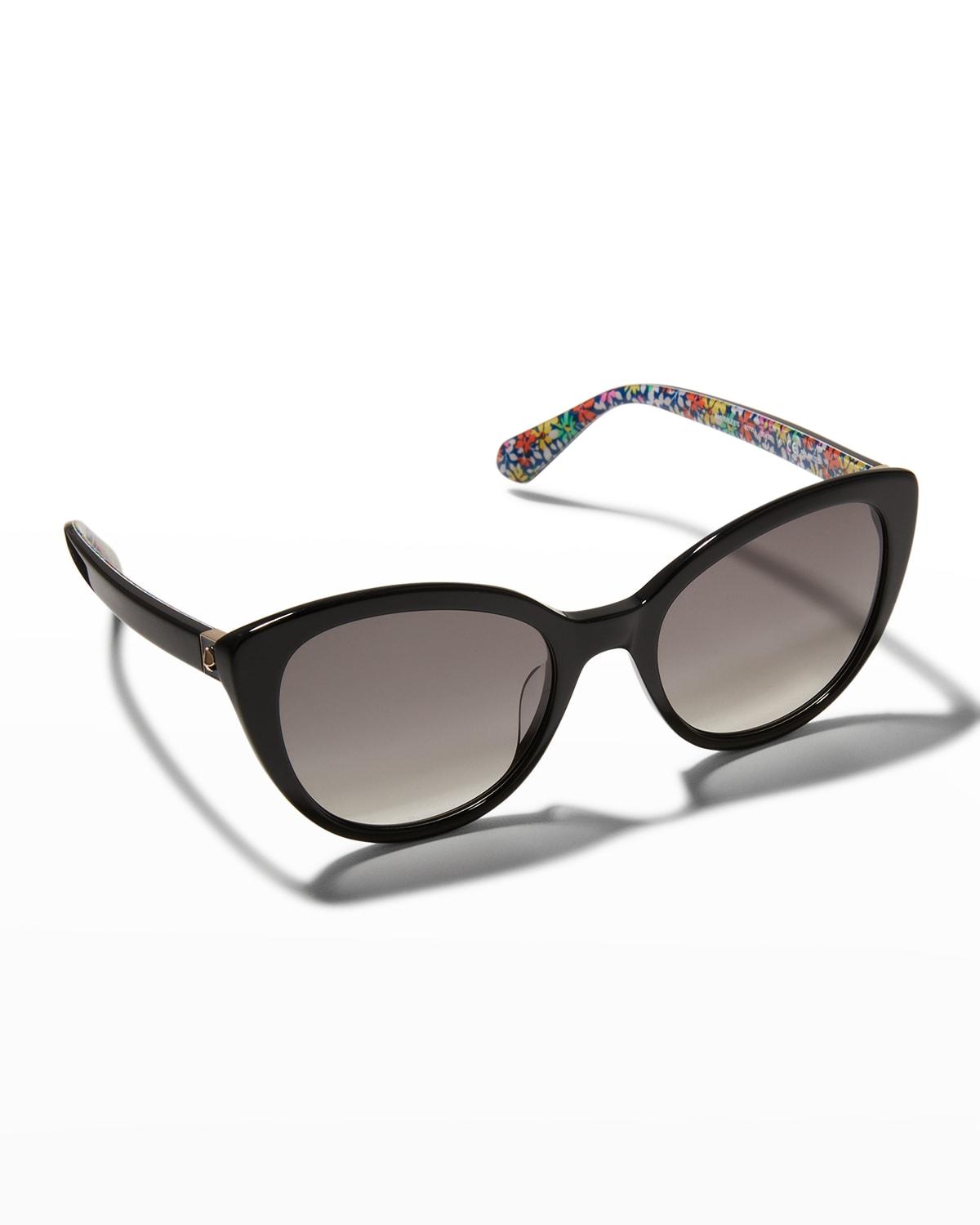 amberlees polarized acetate cat-eye sunglasses by KATE SPADE NEW YORK