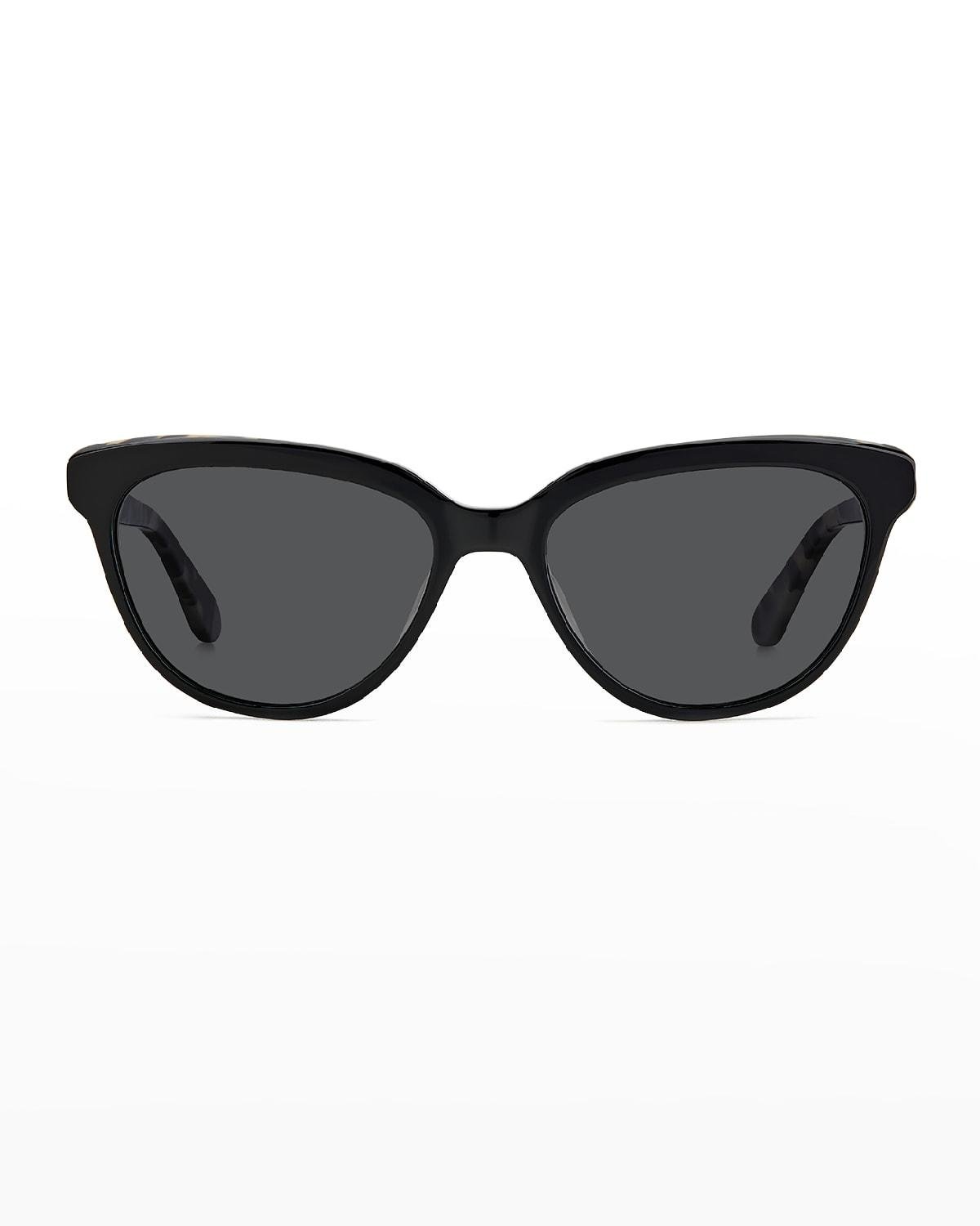 cayennes polarized acetate cat-eye sunglasses by KATE SPADE NEW YORK