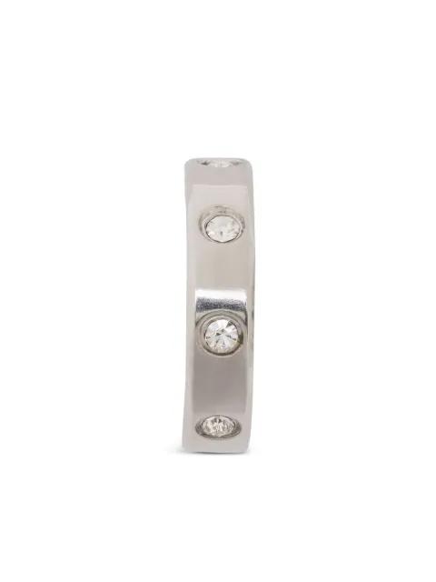 crystal-embellished hoop earrings by KATE SPADE NEW YORK
