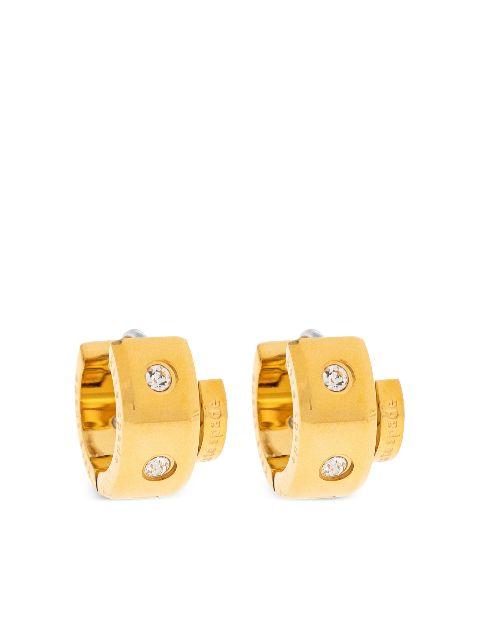 crystal-embellished hoops by KATE SPADE NEW YORK