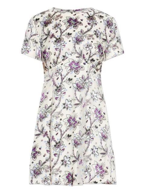 floral-pattern short-sleeve dress by KATE SPADE NEW YORK