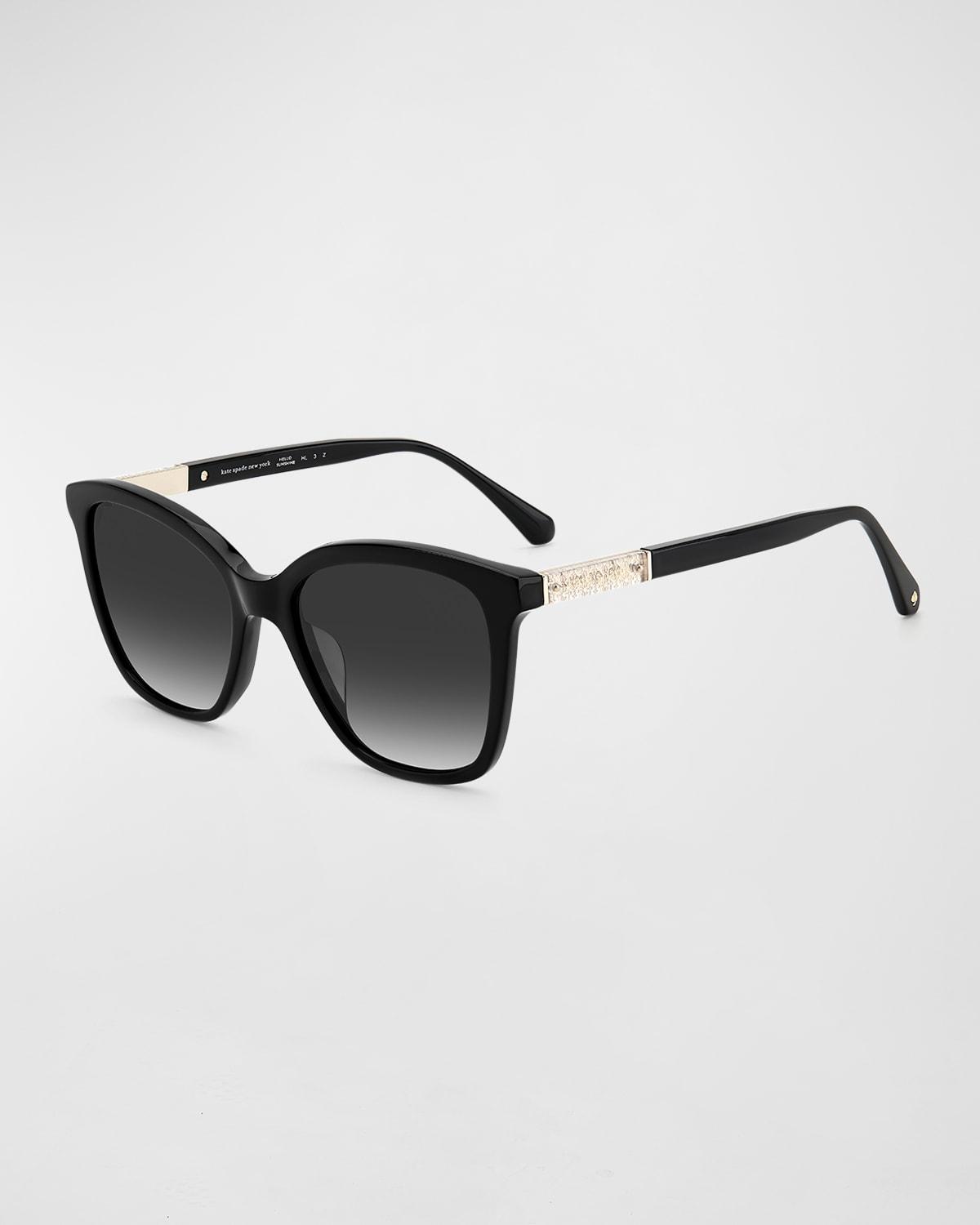 reena square acetate sunglasses by KATE SPADE NEW YORK