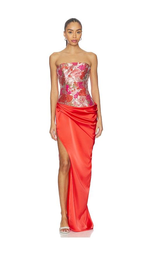 Katie May Aria Gown in Red by KATIE MAY