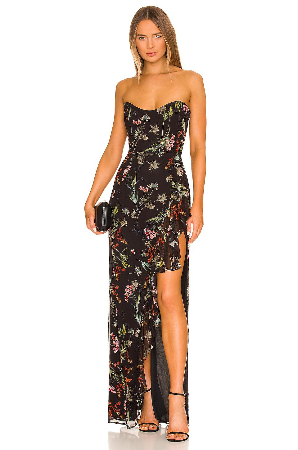 Katie May Baby Cakes Gown in Black by KATIE MAY