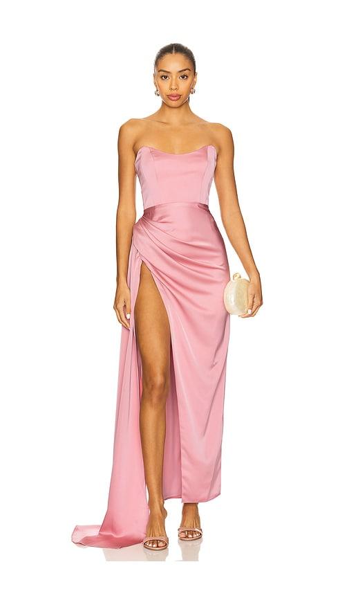 Katie May Bita Gown in Pink by KATIE MAY