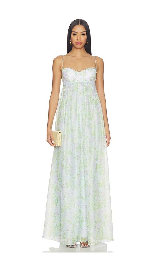 Katie May Effie Gown in Green by KATIE MAY