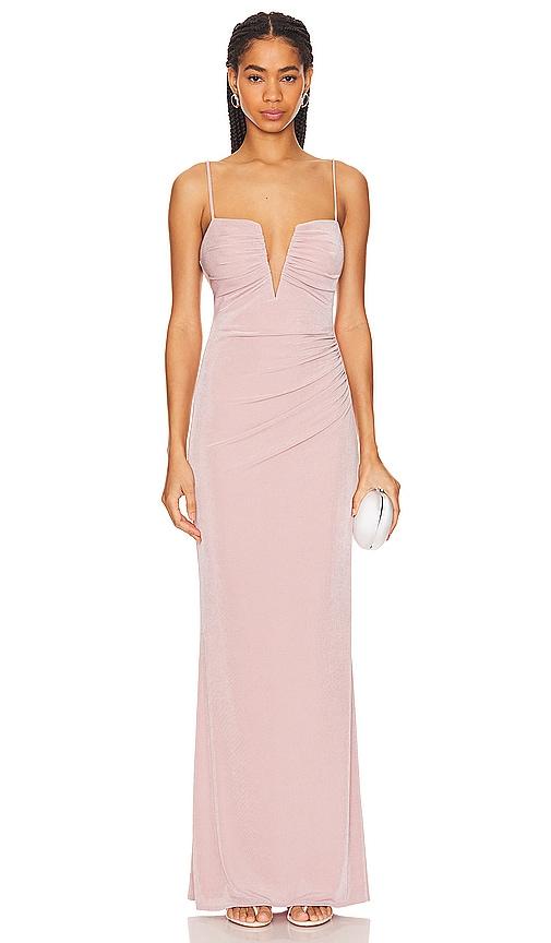 Katie May Erykah Gown in Mauve by KATIE MAY