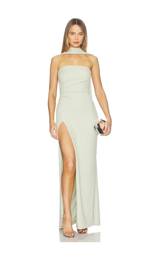 Katie May Evie Gown in Sage by KATIE MAY
