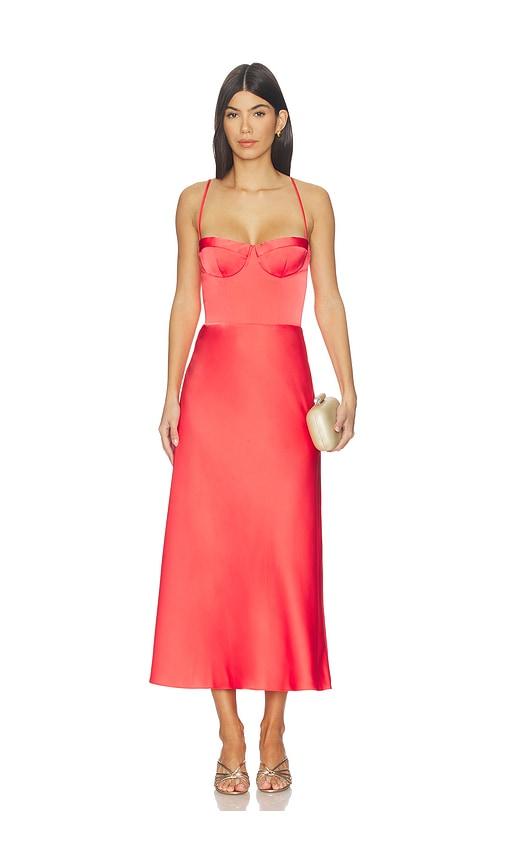 Katie May Flora Dress in Red by KATIE MAY
