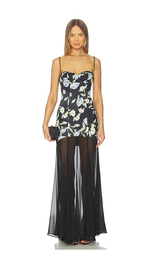Katie May Meryl Gown in Black by KATIE MAY