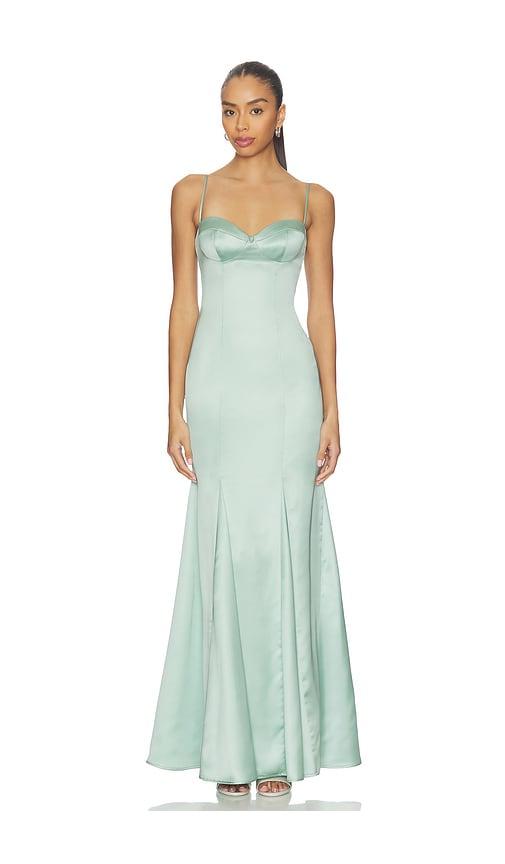 Katie May Opus Gown in Mint by KATIE MAY