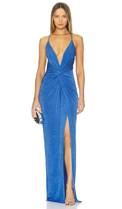 Katie May Pixie Gown in Blue by KATIE MAY