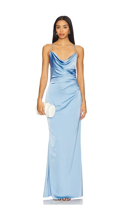 Katie May Ryder Gown in Baby Blue by KATIE MAY