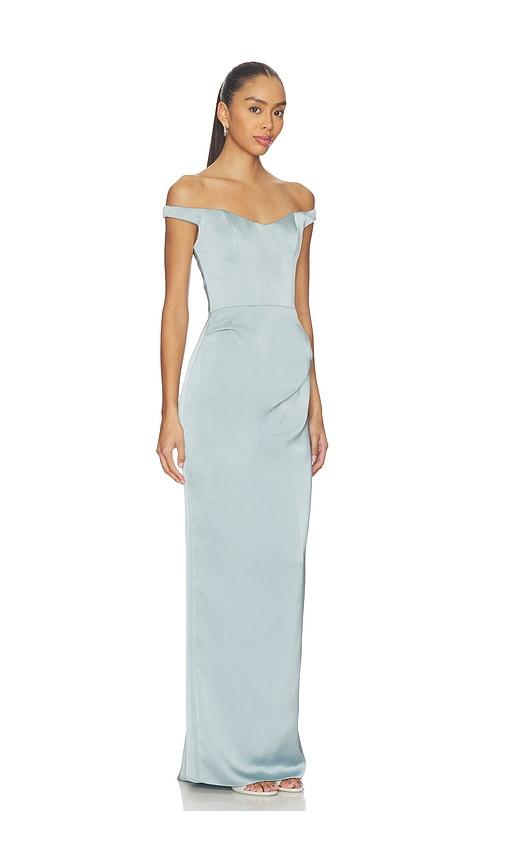 Katie May Tempest Gown in Baby Blue by KATIE MAY