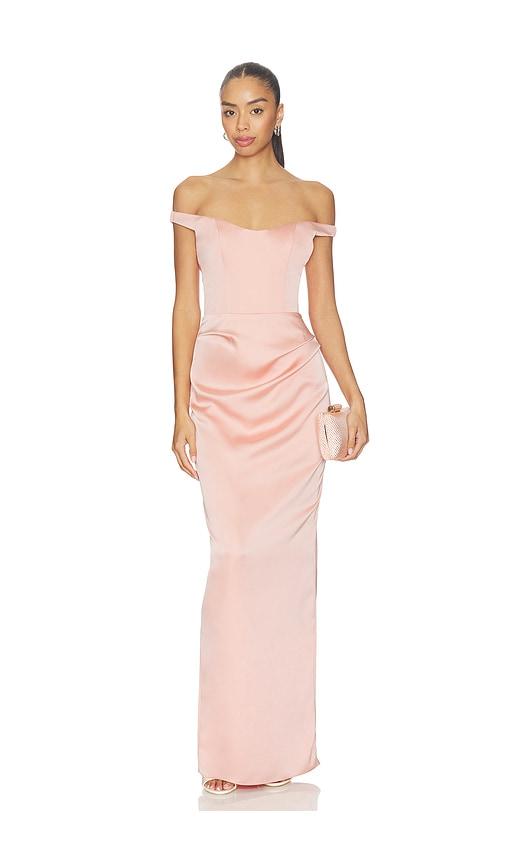 Katie May Tempest Gown in Blush by KATIE MAY