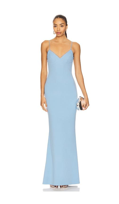 Katie May Vivian Gown in Baby Blue by KATIE MAY