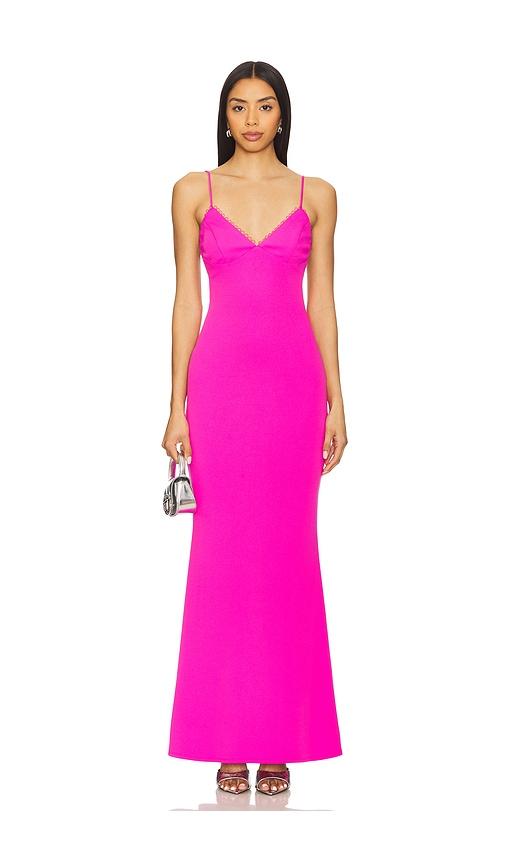 Katie May Vivian Gown in Fushia by KATIE MAY