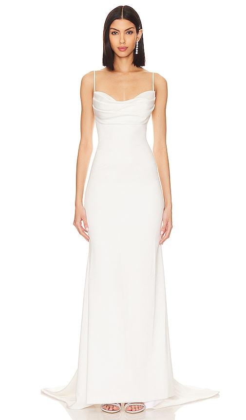 Katie May X Noel And Jean Claudia Gown in Ivory by KATIE MAY