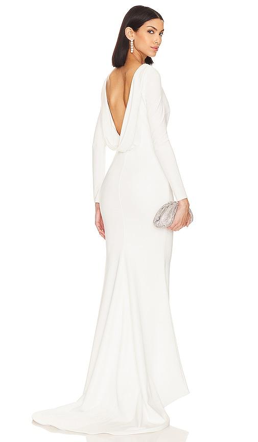 Katie May X Noel And Jean Wasson Gown in Ivory by KATIE MAY