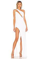 Katie May X REVOLVE A Cut Above Gown in Ivory by KATIE MAY