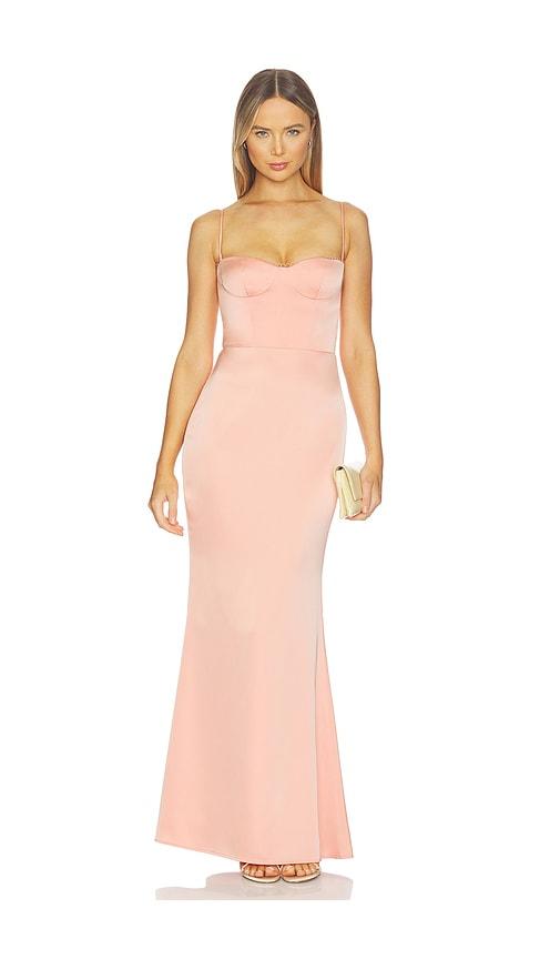 Katie May Yasmin Gown in Blush by KATIE MAY