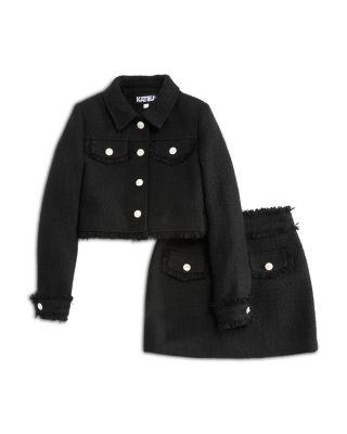Girls' Charlize Boucle Jacket & Charlotte Pocket Skirt - Big Kid by KATIEJNYC
