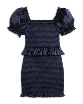 Girls' Rayne Puff Sleeve Smocked Dress - Big Kid by KATIEJNYC