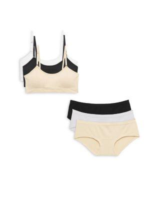Girls' Seamless Bras & Underwear Set - Big Kid by KATIEJNYC