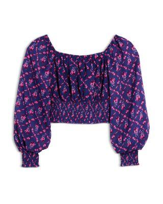 Girls' Smocked Cropped Top - Big Kid by KATIEJNYC