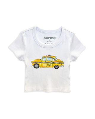 Girls' Taxi Graphic Tee - Big Kid by KATIEJNYC