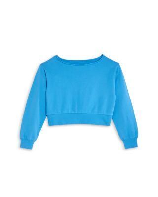 Girls' Tristan Off The Shoulder Crewneck Sweatshirt - Big Kid by KATIEJNYC