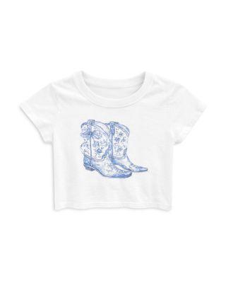 Girls' Tween Bow Boots Tee - Big Kid by KATIEJNYC