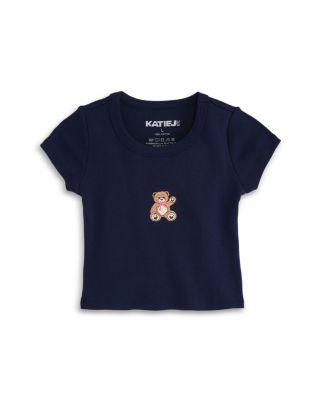 Girls' Tween Teddy Embroidered Tee - Big Kid by KATIEJNYC