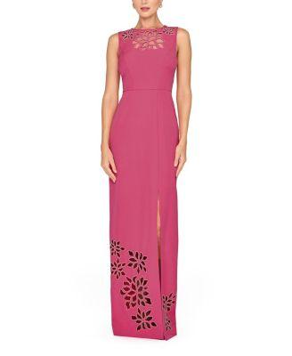 Isobel Column Gown by KAY UNGER