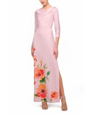 Magnolia Column Gown by KAY UNGER