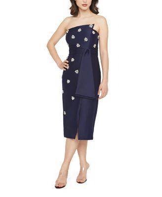 Ria Embellished Midi Dress by KAY UNGER