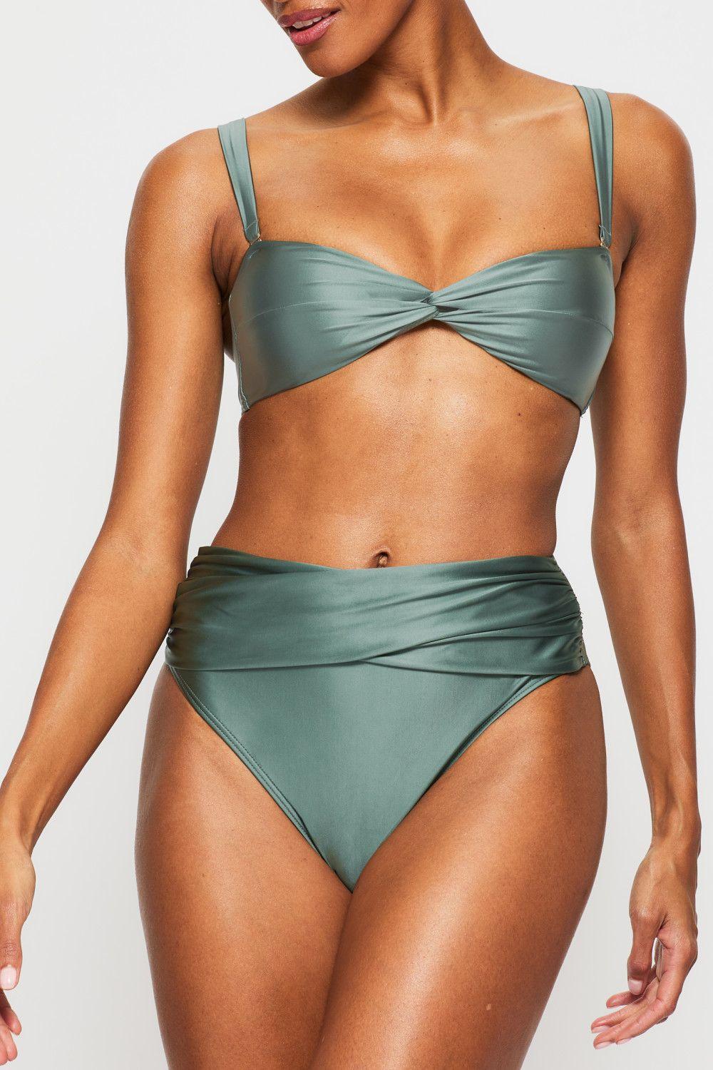 Swim Collections High Waist Bikini Bottom by KBX