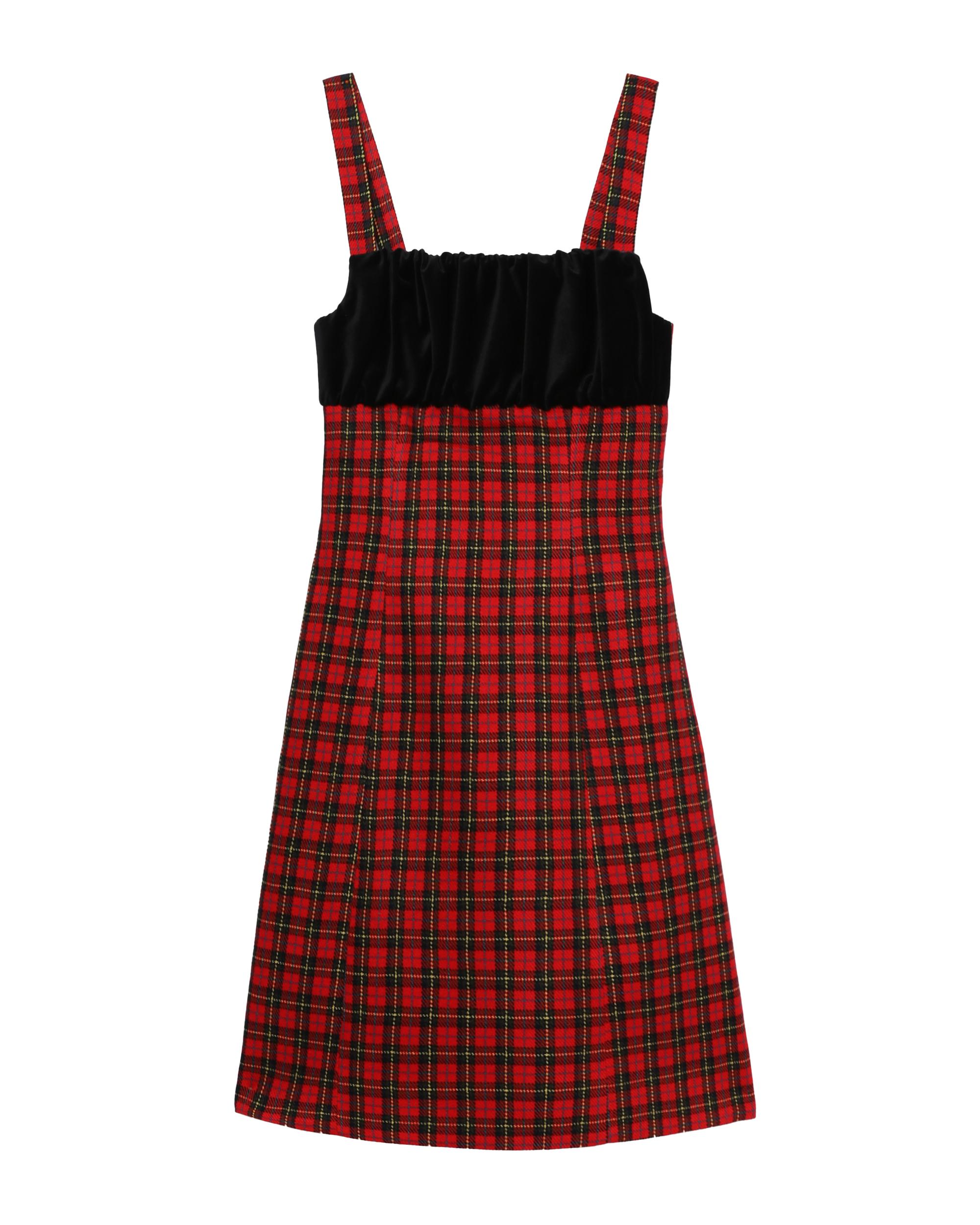 Plaid mini dress by KEBURIA