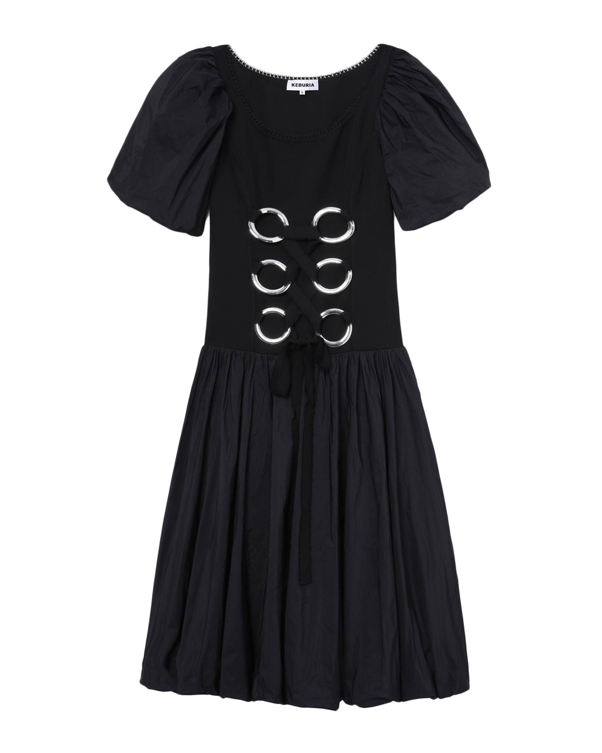 Ring detail midi dress by KEBURIA