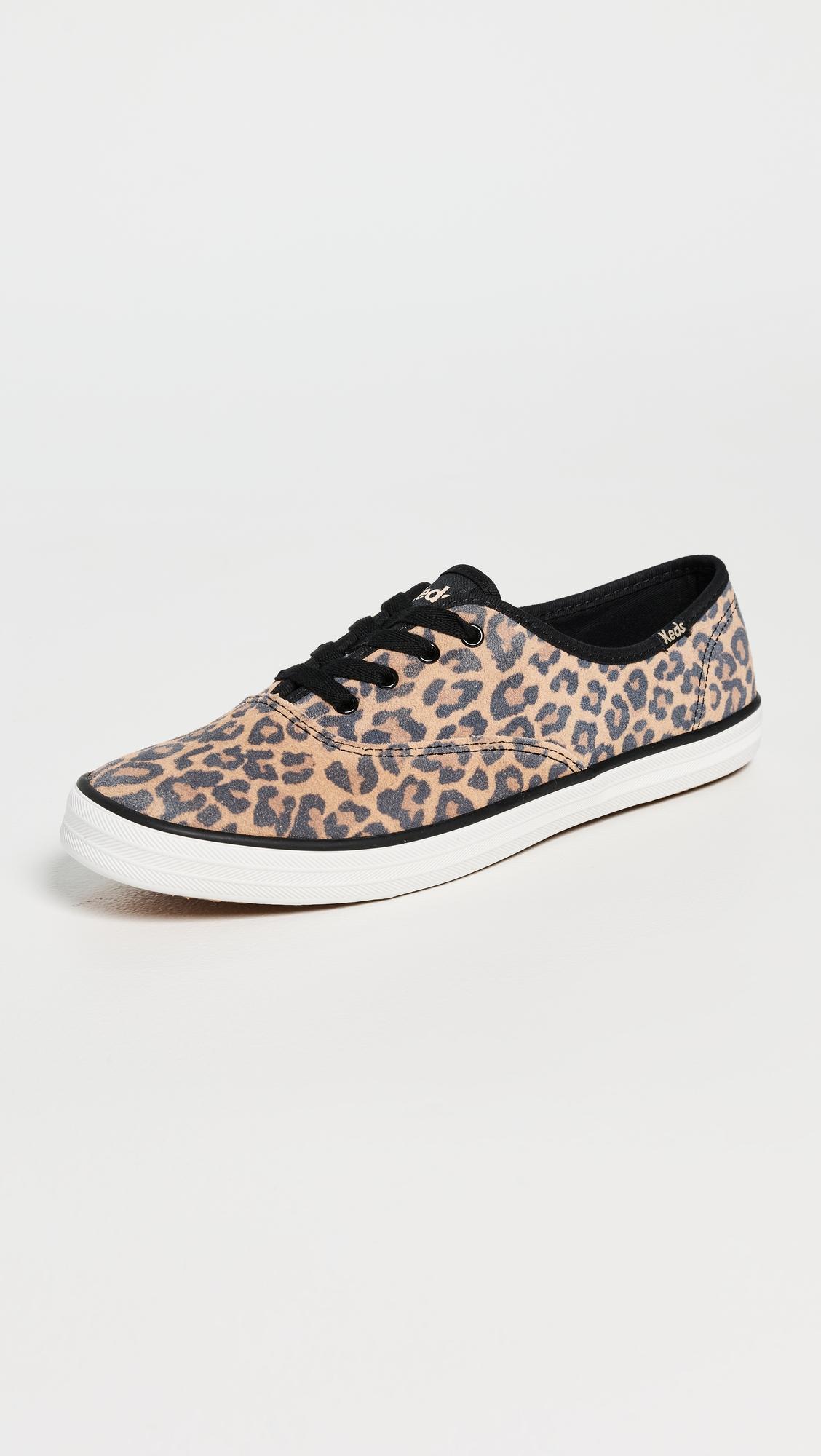 Champion Leopard Suede Sneakers by KEDS