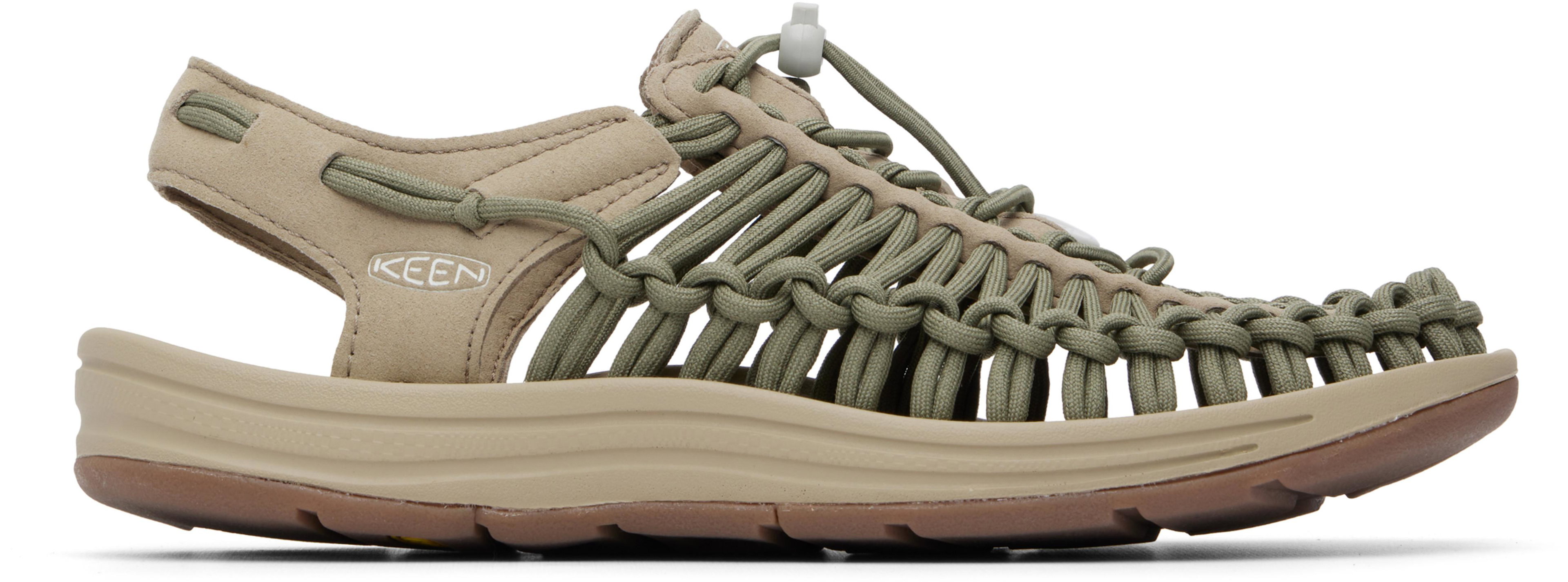 Beige & Taupe UNEEK Sandals by KEEN